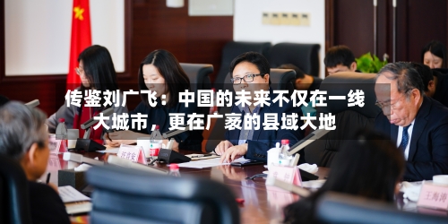 传鉴刘广飞：中国的未来不仅在一线大城市，更在广袤的县域大地-第3张图片