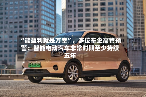 “能盈利就是万幸”，多位车企高管预警：智能电动汽车非常时期至少持续五年-第3张图片