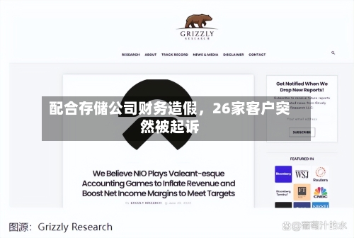 配合存储公司财务造假，26家客户突然被起诉-第3张图片