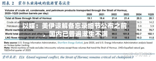 以媒：美伊谅解备忘录细节公布之前	，国内已普遍滋生不满-第3张图片