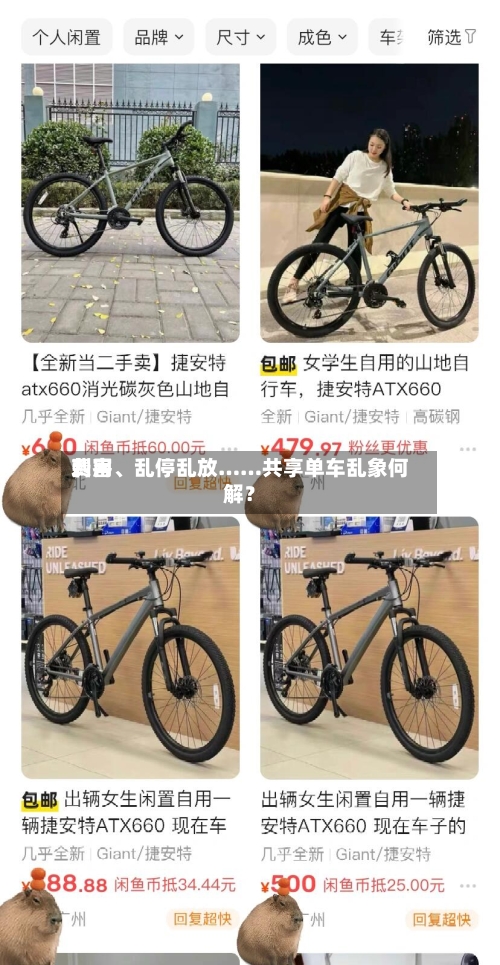 费用刺客、乱停乱放……共享单车乱象何解？-第3张图片